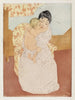 Caresse maternelle - Mary Cassatt — widok dzieła