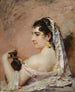 Dziewczyna rzymska - Mary Cassatt — widok dzieła