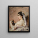 Dziewczyna rzymska - Mary Cassatt — oprawiony obraz na ścianie
