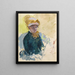 Autoportret - Mary Cassatt — oprawiony obraz na ścianie