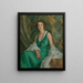 Portret pani N. S. Falla - Mary Elizabeth Tripe — oprawiony obraz na ścianie