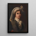 Portret dziewczynki - Mary Henry — oprawiony obraz na ścianie
