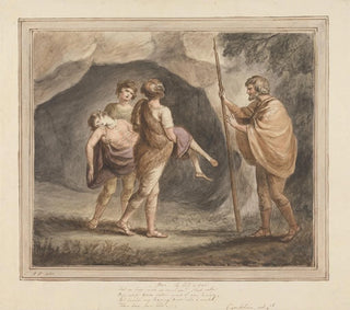 Mary Hoare - Arviragus Bearing Imogen as Dead in his Arms Cymbeline Act IV Scene II.webp