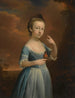 Portret dziewczynki z rudikiem - Mason Chamberlin — widok dzieła