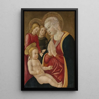 Master of the Nativity of Castello - Madonna and Child.webp