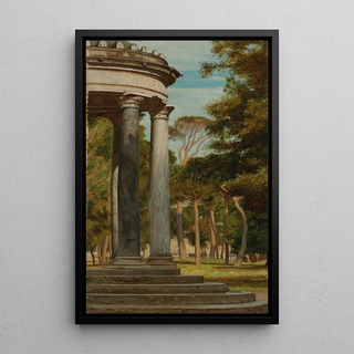 Mathew Ridley Corbet - Temple in the Borghese Gardens Rome.webp