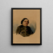 Portret abpa Coquereau - Mathilde Bonaparte — oprawiony obraz na ścianie