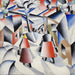 Poranne wioska po burzy śnieżnej - Kazimir Malevich — aranżacja we wnętrzu