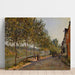 Reprodukcja obrazu Poranek w czerwcu w Saint-Mammès - Alfred Sisley