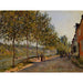 Reprodukcja obrazu Poranek w czerwcu w Saint-Mammès - Alfred Sisley