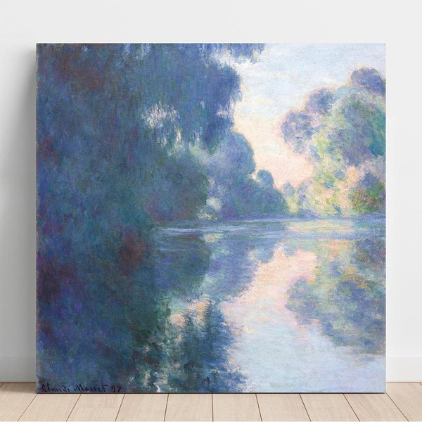 Reprodukcja obrazu Poranek nad Sekwaną - Claude Monet
