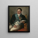 Portret Isaaca Jan Aleksander Gogel - Mattheus Ignatius van Bree — oprawiony obraz na ścianie