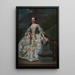 Portret Charlotte Beatrix Strick van Linschoten - Mattheus Verheyden — oprawiony obraz na ścianie