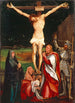 Ukrzyżowania - Matthias Grünewald — widok dzieła