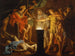 Mucius Scaevola przed Lars Porsenna - Matthias Stom — widok dzieła