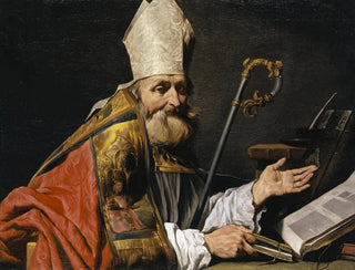 Świętego Ambrożego - Matthias Stom — widok dzieła