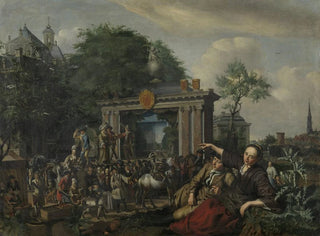 Matthijs Naiveu - Toneelvoorstelling in de open lucht.webp