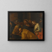 Le Christ et la femme adultère - Mattia Preti — oprawiony obraz na ścianie