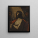 Le Christ couronné d'épines - Mattia Preti — oprawiony obraz na ścianie