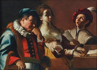 Mattia Preti - Concertino With A Clavicord Player.webp