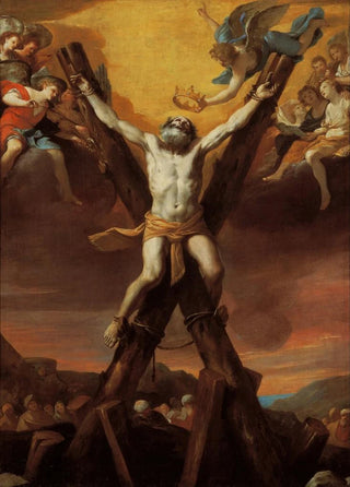 Mattia Preti - The crucifixion of St Andrew.webp