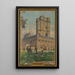 Le Donjon - Maurice Chabas — oprawiony obraz na ścianie