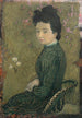 Eva Meurier w zielonej sukni - Maurice Denis — widok dzieła