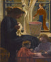 Intymność lub Naprawiaczka przy oknie - Maurice Denis — widok dzieła