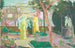 L'Office de sainte Catherine ou Sainte Catherine recytuje office Jezusa - Maurice Denis — widok dzieła