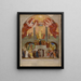La Pentecôte l'Église romaine l'Église d'orient - Maurice Denis — oprawiony obraz na ścianie