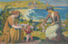Pierwsze kroki Domi Silencio - Maurice Denis — widok dzieła