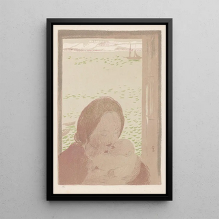 Maurice Denis - Mother With Child By The Sea.webp