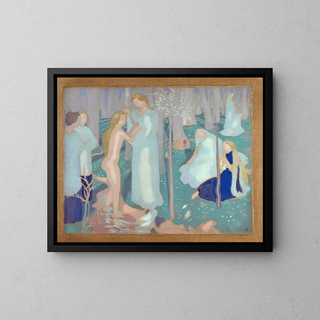 Wiosna - Maurice Denis — oprawiony obraz na ścianie