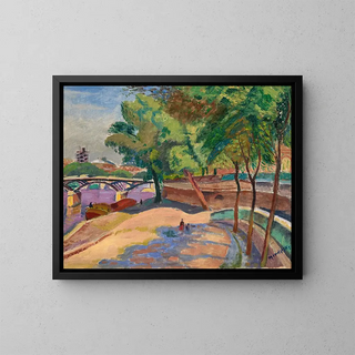 Maurice Mendjizky - Pont des Arts Paris.webp