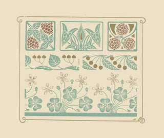 Maurice Pillard Verneuil - Abstract design based on leaf clover berry shapes.webp