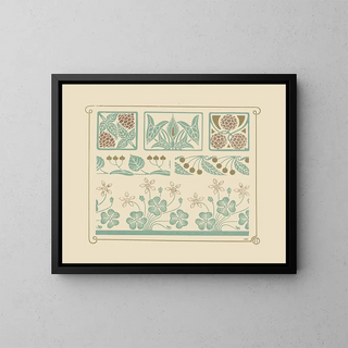 Maurice Pillard Verneuil - Abstract design based on leaf clover berry shapes.webp