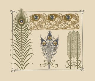 Maurice Pillard Verneuil - Abstract design based on peacock feathers.webp