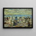 scena plażowa - Maurice Prendergast — oprawiony obraz na ścianie