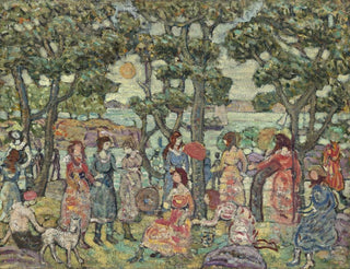 Maurice Prendergast - Landscape with Figures.webp