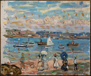 Maurice Prendergast - Promenade by the Sea.webp