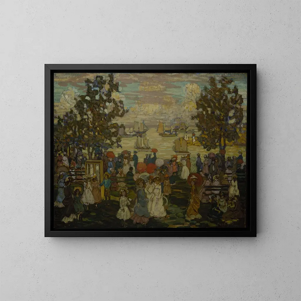 Salem Willows - Maurice Prendergast — oprawiony obraz na ścianie