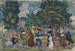 Spacer na niedzielę - Maurice Prendergast — widok dzieła