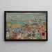 Le Rivage - Maurice Prendergast — oprawiony obraz na ścianie