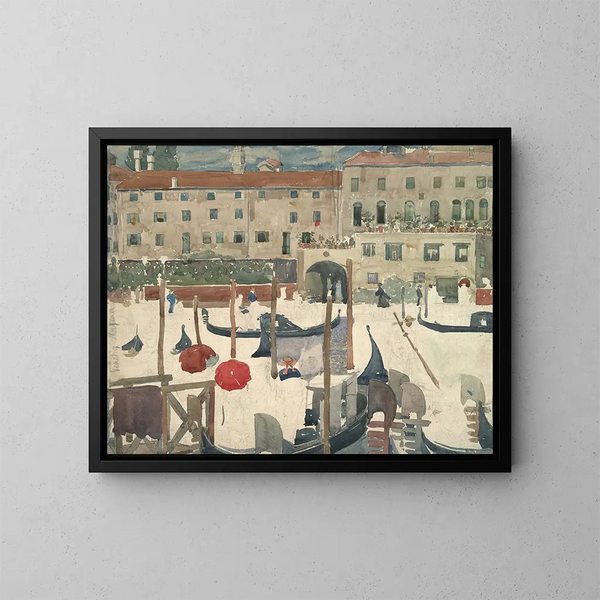 Wenecja Marina - Maurice Prendergast — oprawiony obraz na ścianie