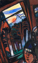 Funikular w Baden-Baden, kolejka górska w Kolorado - Max Beckmann — widok dzieła