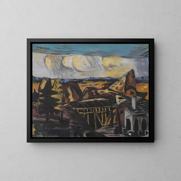 Reprodukcja obrazu Wielka kariera w Górnej Bawarii - Max Beckmann