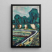 Piste cyclable hollandaise - Max Beckmann — oprawiony obraz na ścianie