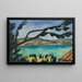 Mały pejzaż z Bandol - Max Beckmann — oprawiony obraz na ścianie