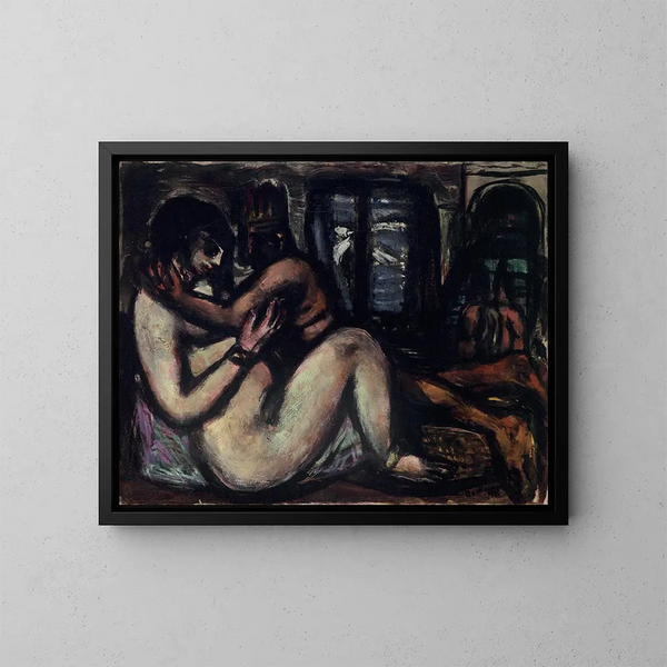 Reprodukcja obrazu Léda - Max Beckmann