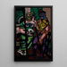 Mascarade - Max Beckmann — oprawiony obraz na ścianie